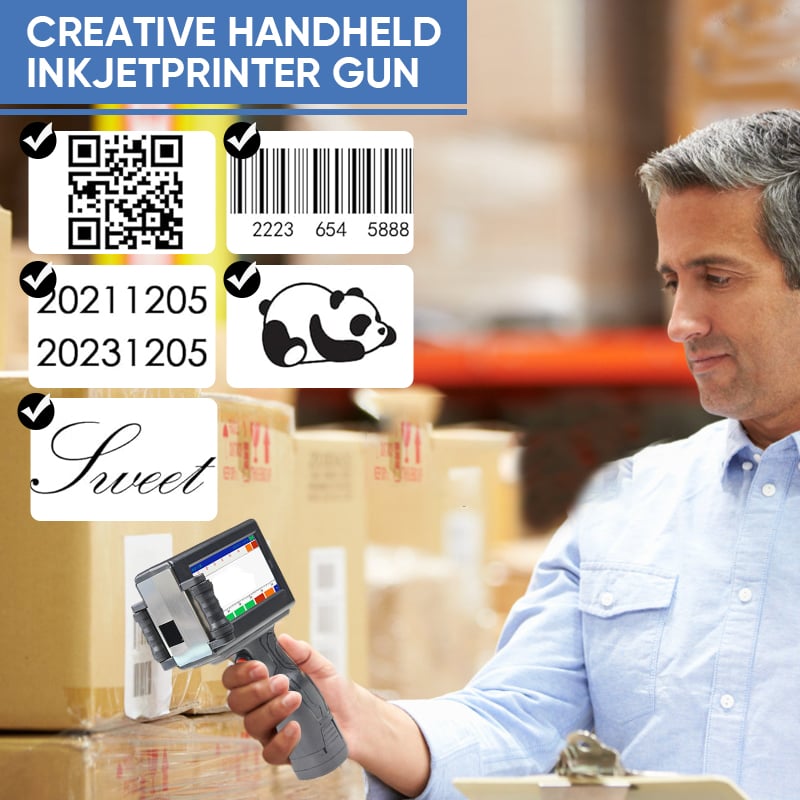 SAKER® Handheld Inkjet Printer
