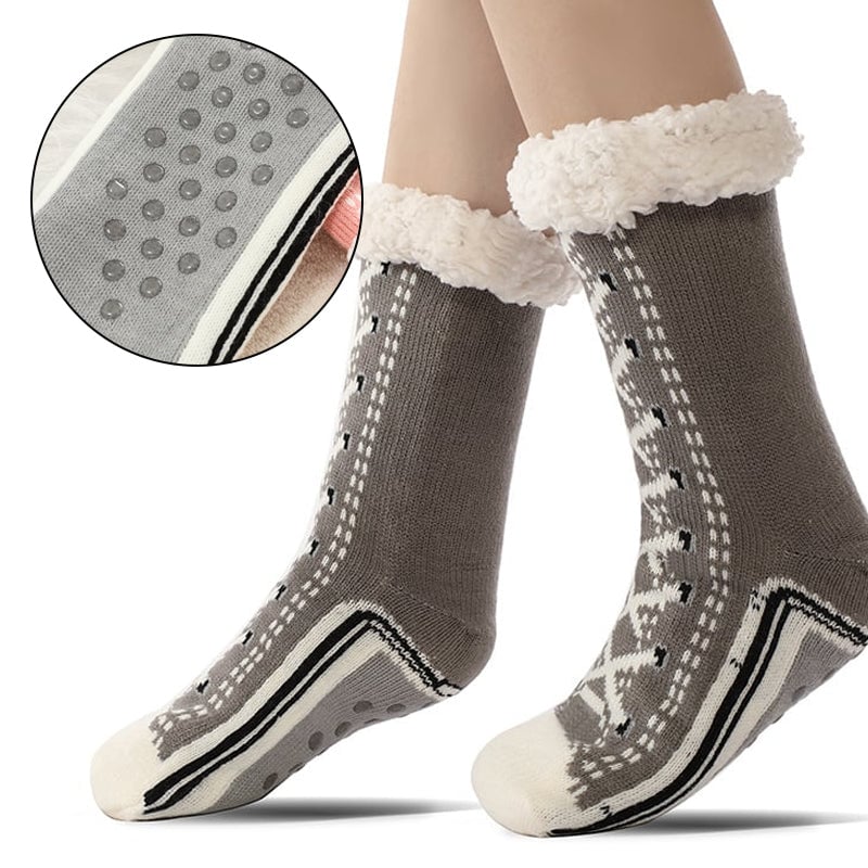 Ultra-thick Cashmere Slipper Home Socks