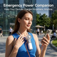 Handheld Power Bank Ice Compression Fan