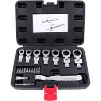 SAKER 20PCS Flex Head Ratchet Wrench Set
