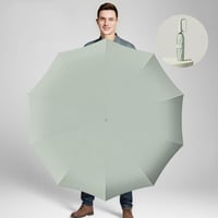 Kreativer Winddichter Regenschirm mit Ringschnalle und Verstärkung