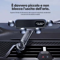 Supporto girevole per telefono da auto
