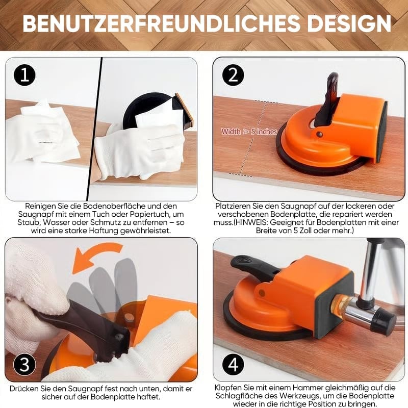 Bodenfugen-Fixer aus Carbonstahl