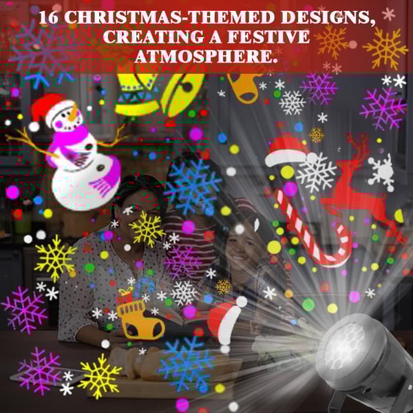 Christmas Projection Pattern Lamp