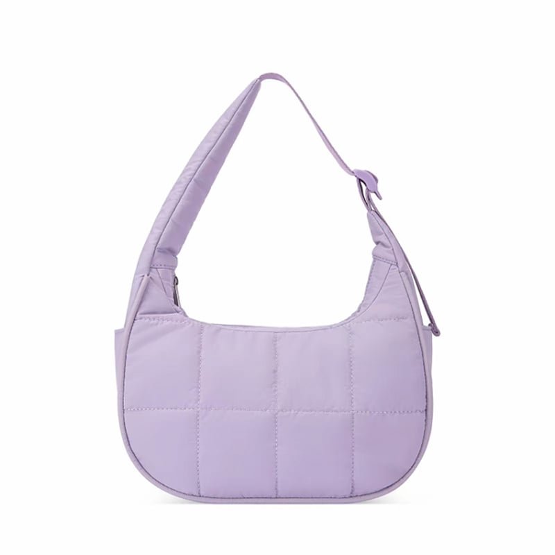 Puffer Crescent Shoulder Bag