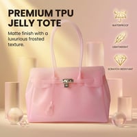 Transparent TPU Jelly Handbag