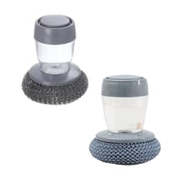 Kitchen Soap Dispensing Palm Brush