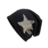 Star Pattern Knit Beanie