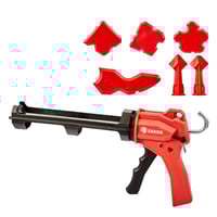 SAKER® Caulking Gun with Scrapers