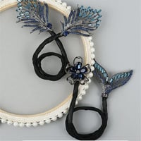 🌺Rhinestone Flower Hårklemme