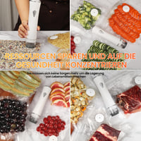 Sakerplus Vakuumierer mit wiederverwendbaren Beuteln