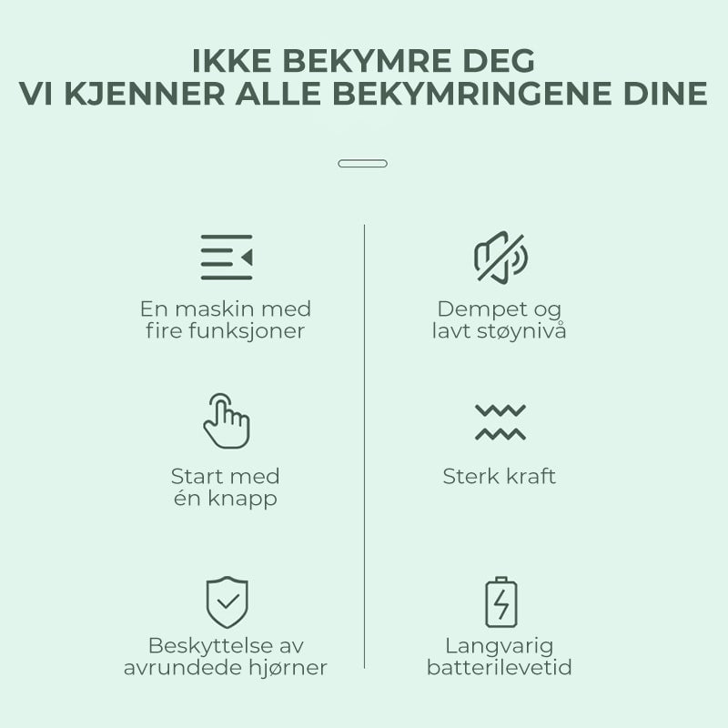 4-i-1 kjæledyrhårbarbermaskin
