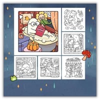 Spooky Cutie Coloring Book Paperback（🔥Christmas Sale 50% Off）