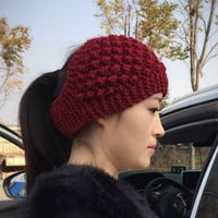 Squirrel Velvet Hairband Hood