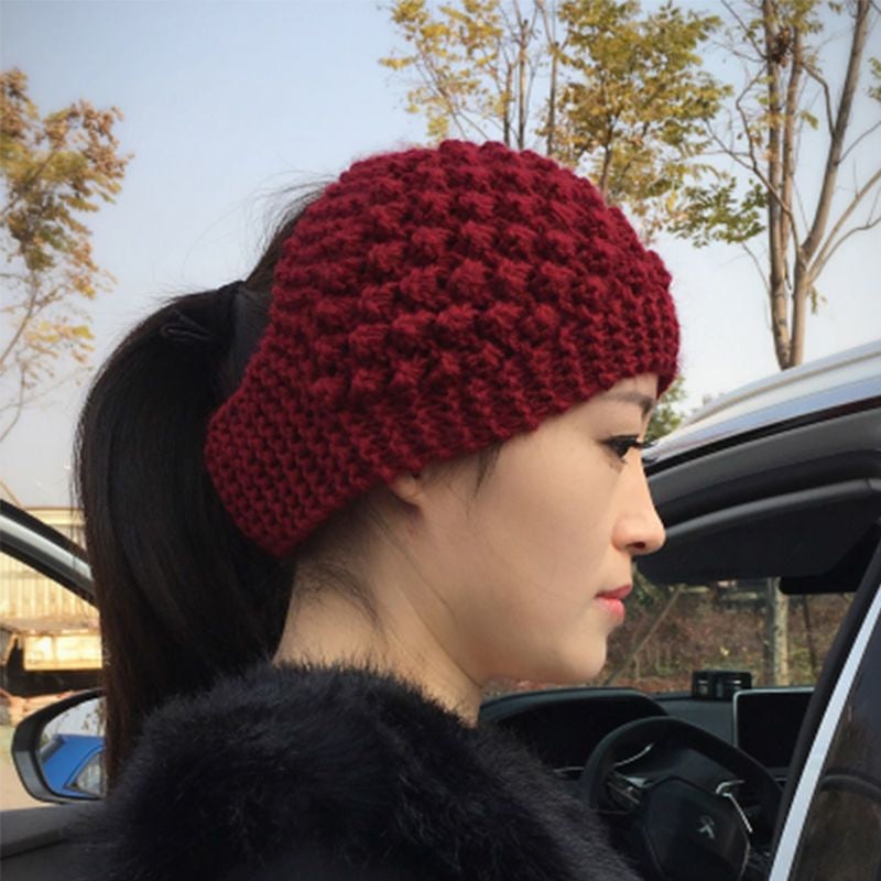 Squirrel Velvet Hairband Hood