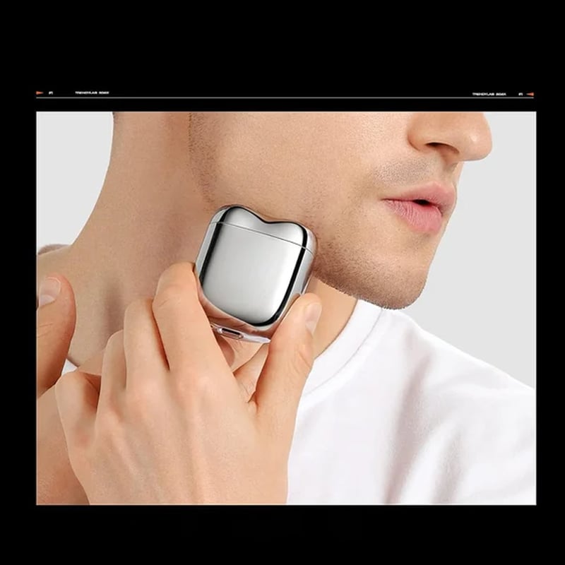 Uppladdningsbar vattentät kompakt elektrisk rakhyvel