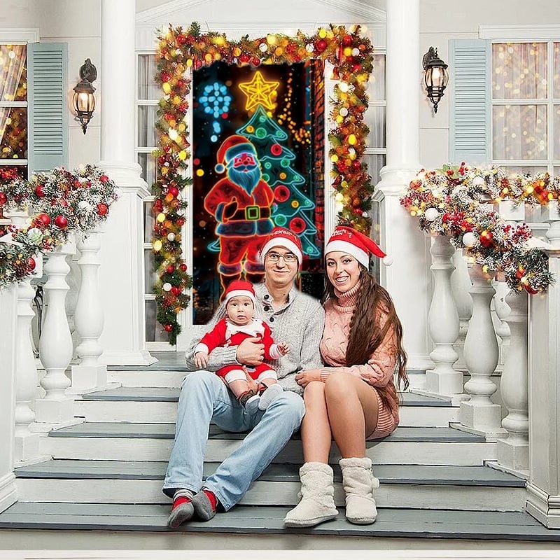 🎄 Christmas Door Banner Decoration Set
