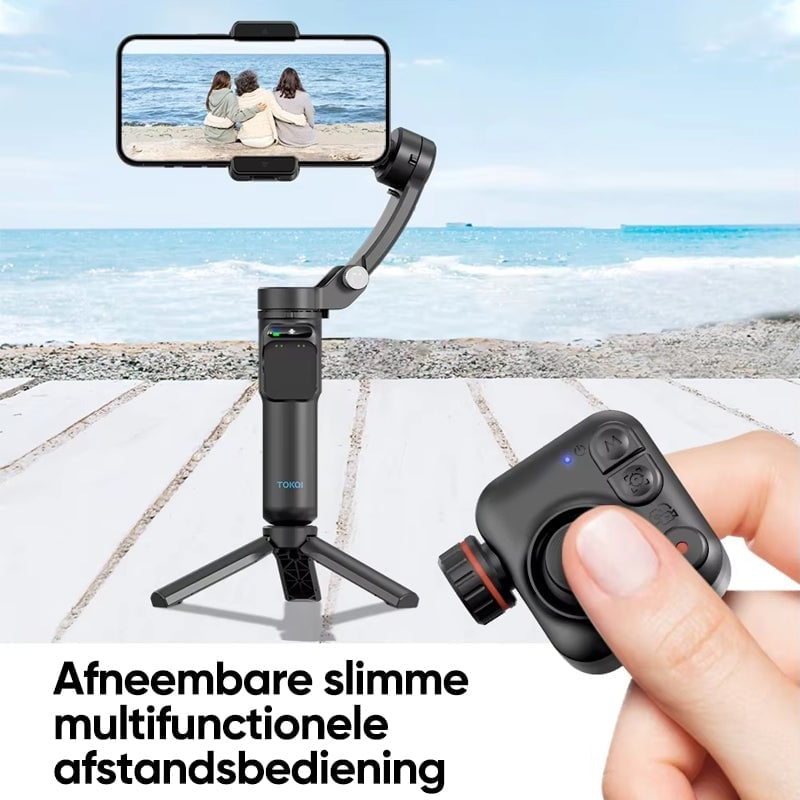 Slimme 3-Assige Gimbal Met Ai-Tracking – Professioneel Videofilmgereedschap