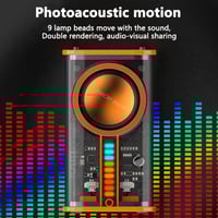 Transparent Mecha Wireless Bluetooth Speaker