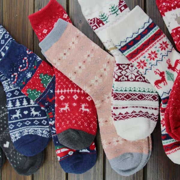 Autumn Winter Warm Thick Women's Socks Blind Box