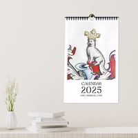 Ugly Medieval Cats Calendar 2025