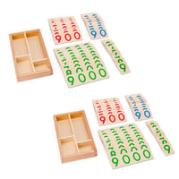 Wooden Math Operations Toy Set