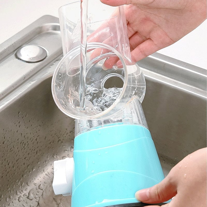 Sale - 3 in 1 Rotary Cheese Grater Vegetable Slicer