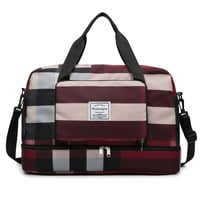 Faltbare Reisetasche mit Trocken-/Nasstrennung