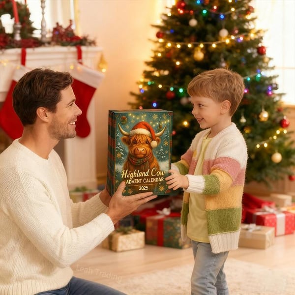 Christmas Countdown Cow Blind Box