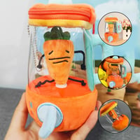 🥕Carrot Juicer Plush Toy – The Cutest Stress Reliever! 🧸✨