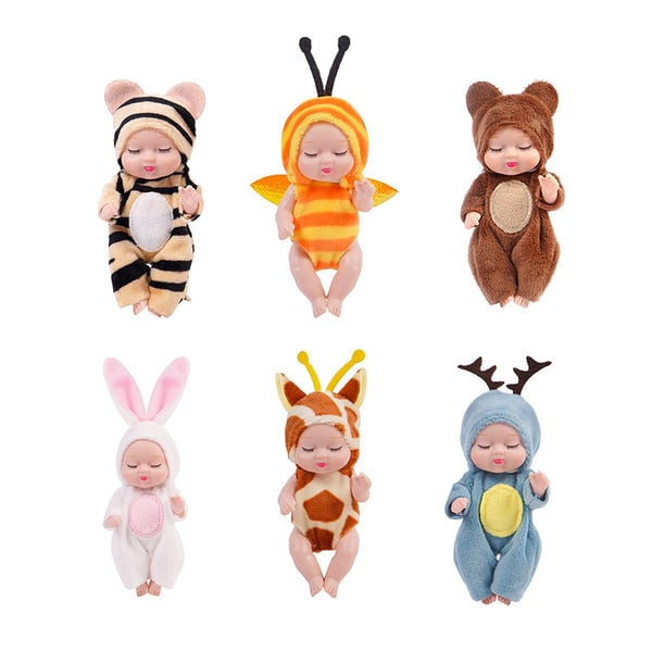 Schöne Mini-Schlafpuppe