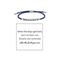 Braided Adjustable Inspire Bracelet