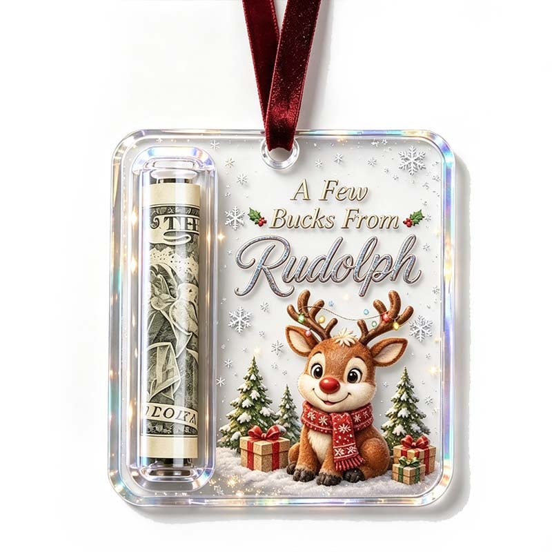 Christmas Cash Gift Ornament