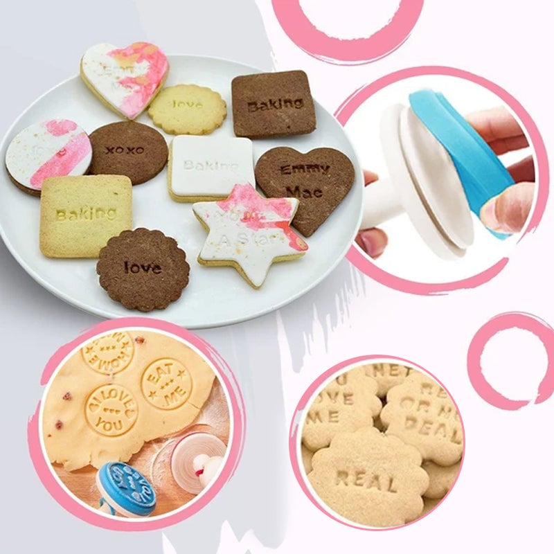 Alphabet Cookie Stamp Set