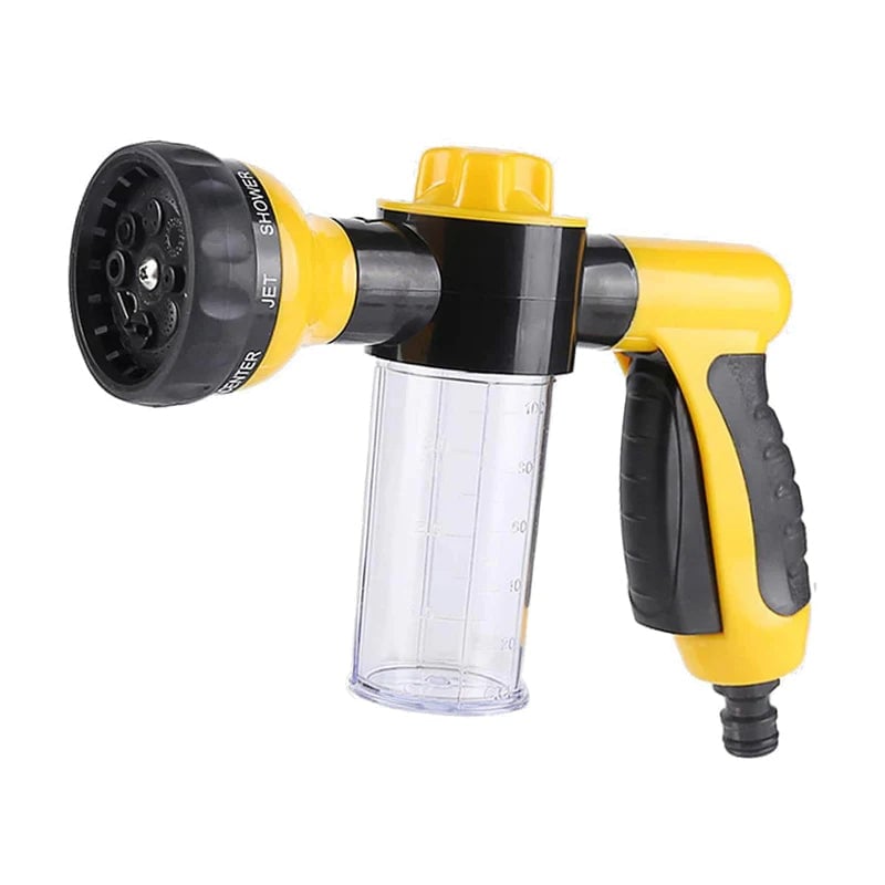 Multifunctional Garden Hose Spray Gun Set, Pet Shower Car Foam Water Gun