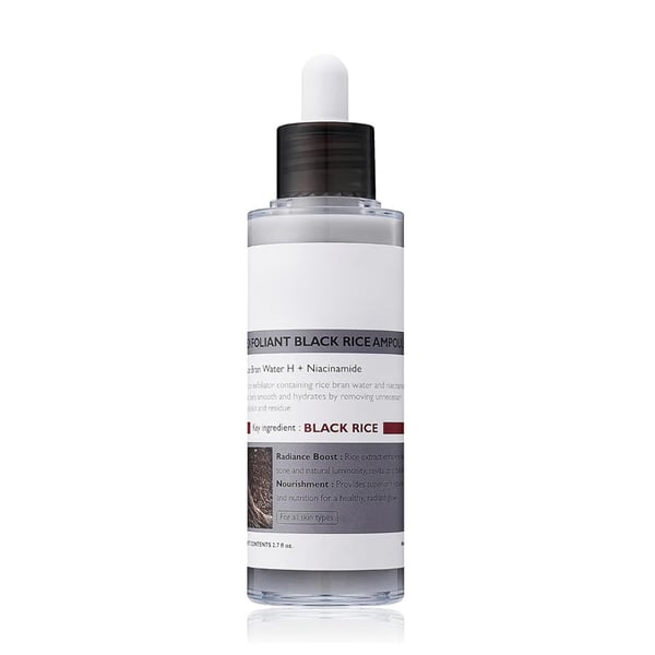 Glow Rice Ampoule Duo - Serums for Brightening, Exfoliating, and Moisturizing