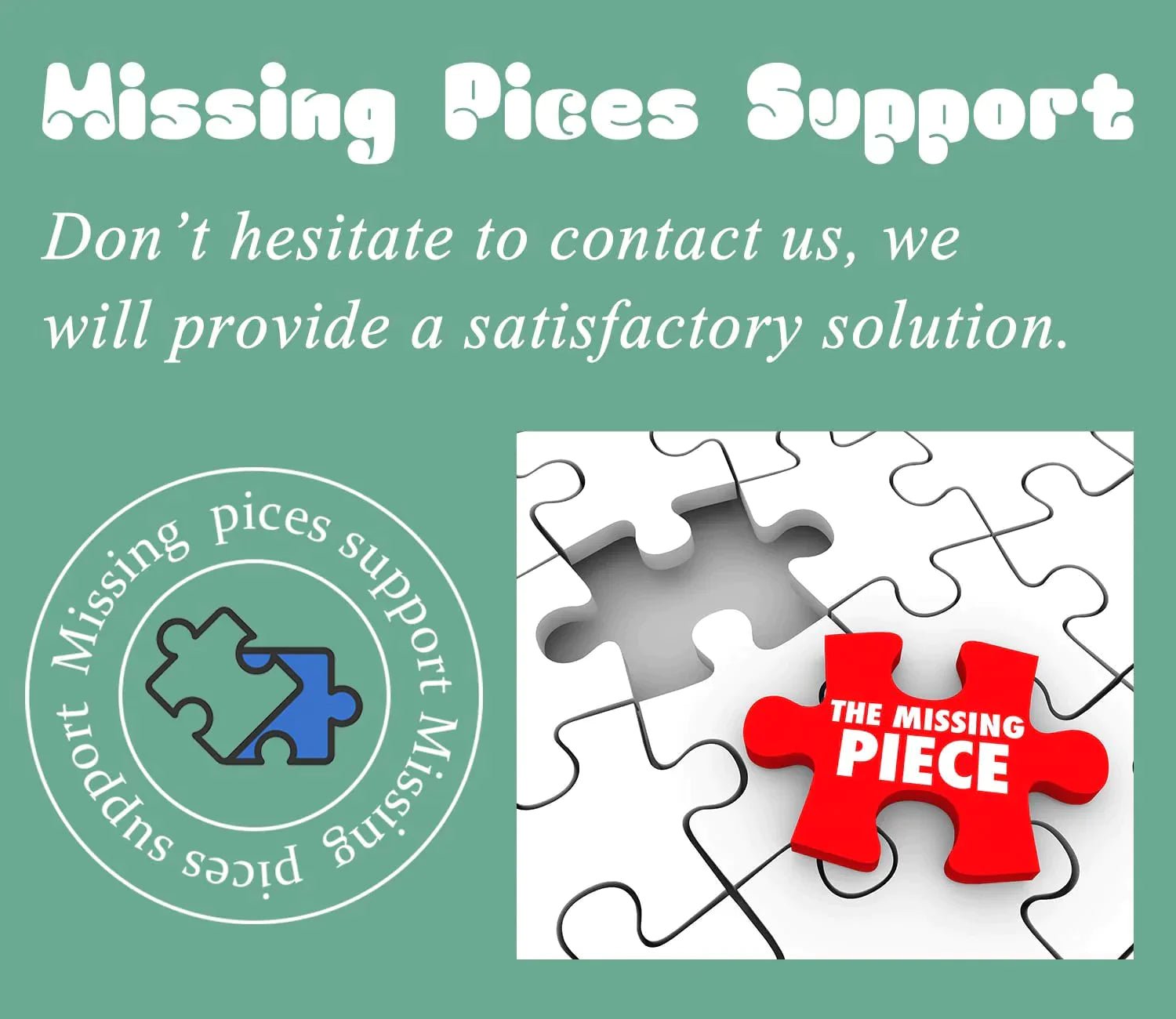 Sakerplus® Christmas Advent Calendar Jigsaw Puzzle 1000pcs