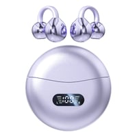 AI Translation Open Ear Clip Bluetooth Headphone