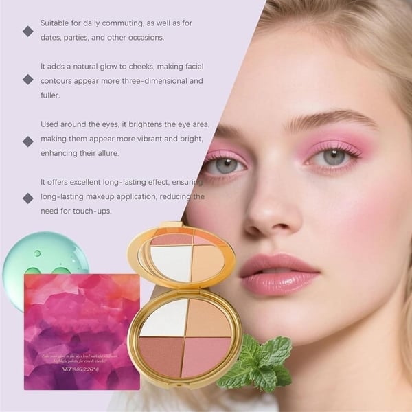All-in-One Highlight, Eyeshadow & Blush Palette