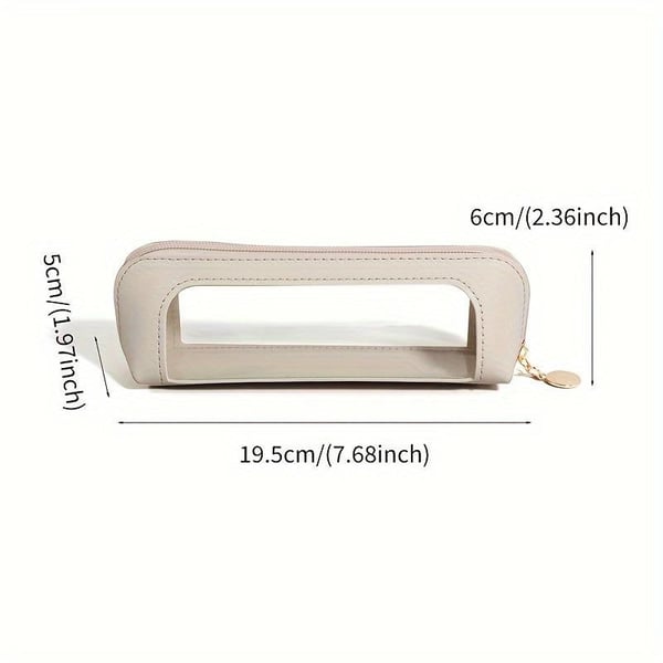 Portable Transparent Window Storage Bag