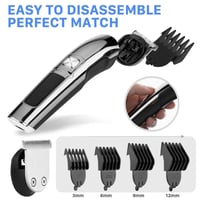 Sakerplus Men’s Waterproof Grooming Kit Clippers