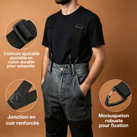 Bretelles Homme 4 Clips