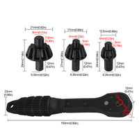 Dual-Head Ratchet Drill Chuck Wrench