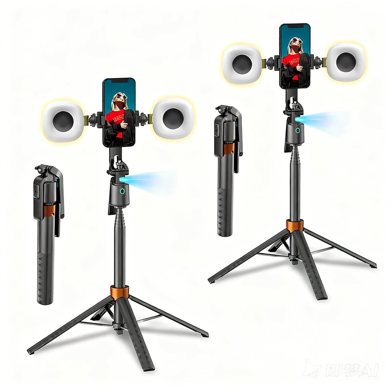 Smart Tracking Gimbal Selfie Stick