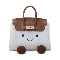 Plush Crossbody Bag for Winter Adventures