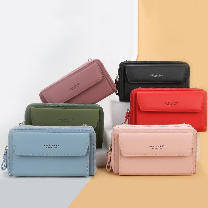 Women Small Crossbody Phone Bag, Cluth with Card Slot