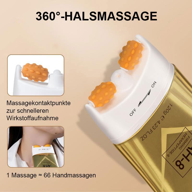Straffende und hebende Halscreme