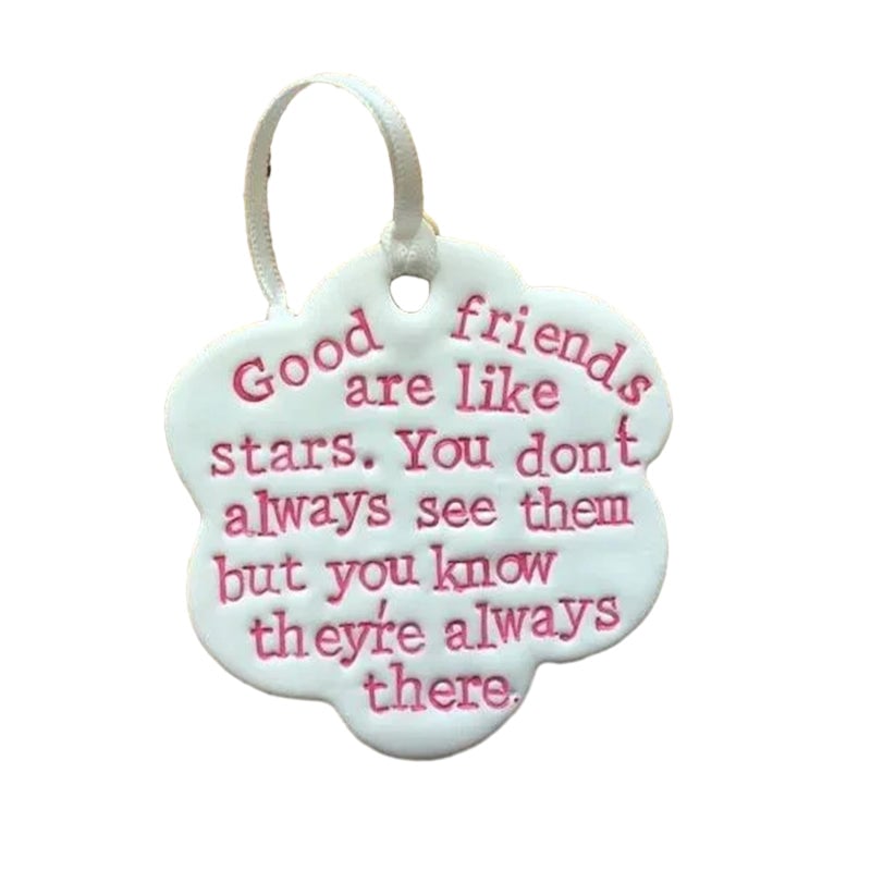 🌺🌺Tonblumen-Freundschaftsornamente – das beste Weihnachtsgeschenk🌺🌺