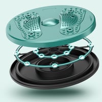 Magnetic Waist Twisting Disc with Resistance Bands