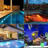 Upsell - Doppellagige wasserdichte selbstklebende LED-Pool-Leuchte